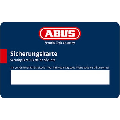Clé Abus EC660 sur numéro